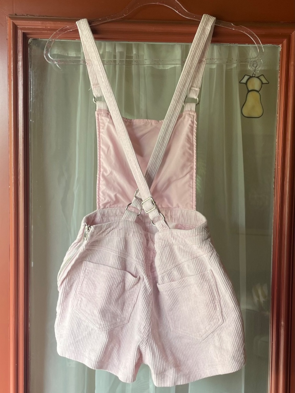 Sugar Thrillz Short Floral Overalls - Picture 4 of 4